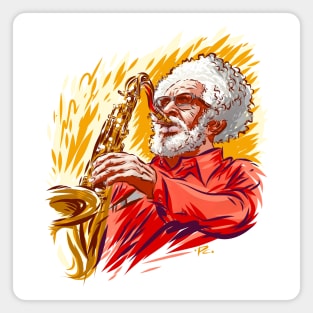 Sonny Rollins - An illustration by Paul Cemmick Magnet